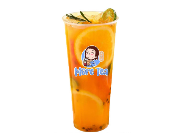 百香果水果茶 – Passion Fruit Tea (L)