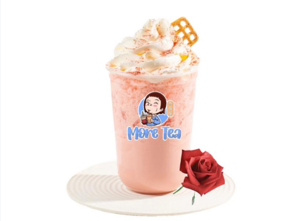玫瑰乌龙鲜奶茶 – Rose Fresh Milk Tea (L)