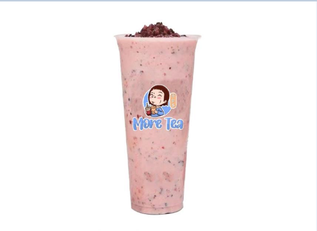 草莓酸奶紫米露 – Strawberry Purple Rice Yogurt (L0