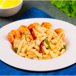 Aglio Spaghetti ကြက်သွန်ဖြူ သံလွင်ဆီ စပါဂတီ