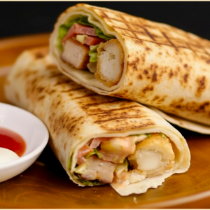 Cheese Burger Rollချိစ် ဘာဂါလိပ်