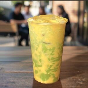 Cheese Greentea ချိစ့်လက်ဖက်စိမ်း