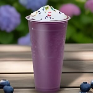 Blueberry Smoothie ဘလူးဘယ်ရီစမူသီ