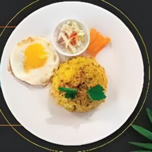 ငပုတ်ခြောက်ထမင်းကြော် Dried Fish Fried Rice