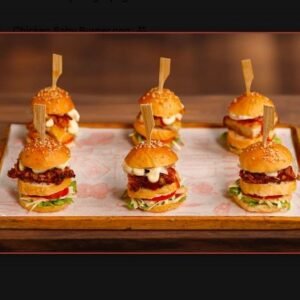 Crispy Chicken Baby Burgerကြက်ကြော် ဘေဘီ ဘာဂါ