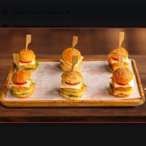 Cheese Baby Burgerချိစ် ဘေဘီ ဘာဂါ