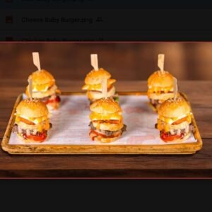 Beef Baby Burgerအမဲသား ဘေဘီ ဘာဂါ