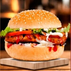 Original BBQ Chicken Burger (Medium)မူလကြက်ကင် မီဒီယမ်ဘာဂါ