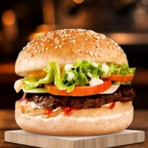 Original Beef Burger (Medium)မူလအမဲသား မီဒီယမ်ဘာဂါ