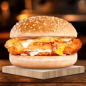 Original Cheese Burger (Medium)မူလချိစ် မီဒီယမ်ဘာဂါ
