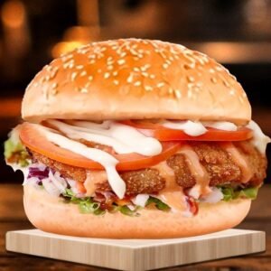 Original Fish Burger (Medium)မူလငါး မီဒီယမ်ဘာဂါ
