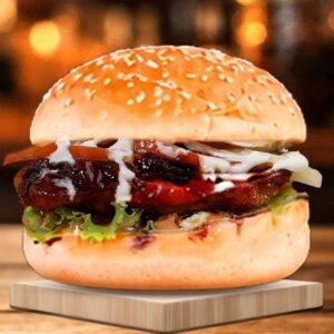 Fish Onion Burger (Medium)ငါးကြက်သွန်နီ မီဒီယမ်ဘာဂါ