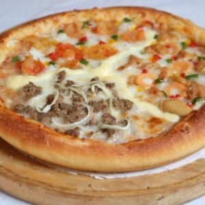 3 Meat Pizza (Medium, Large) အသားသုံးမျိုးစပ်ပီဇာ