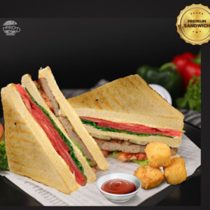 Chicken Sandwich ကြက်သားဆန်းဒွစ်