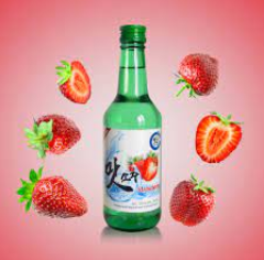Classic soju peach strawberry apple – 經典燒酒 桃子 草莓 蘋果