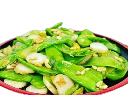 Snow Bean with Egg (ရွှေပဲကြက်ဥ မွှေကြော်)