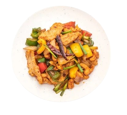 Chicken Cashewnut (ကြက်သီဟိုစေ့ကြော်)
