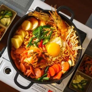 Kimchi Pot (Chicken, Pork, Beef, Prwan) 泡菜鍋（雞肉、豬肉、牛肉、蝦仁）