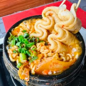 Kimchi Shi Rayum & Fish Cake